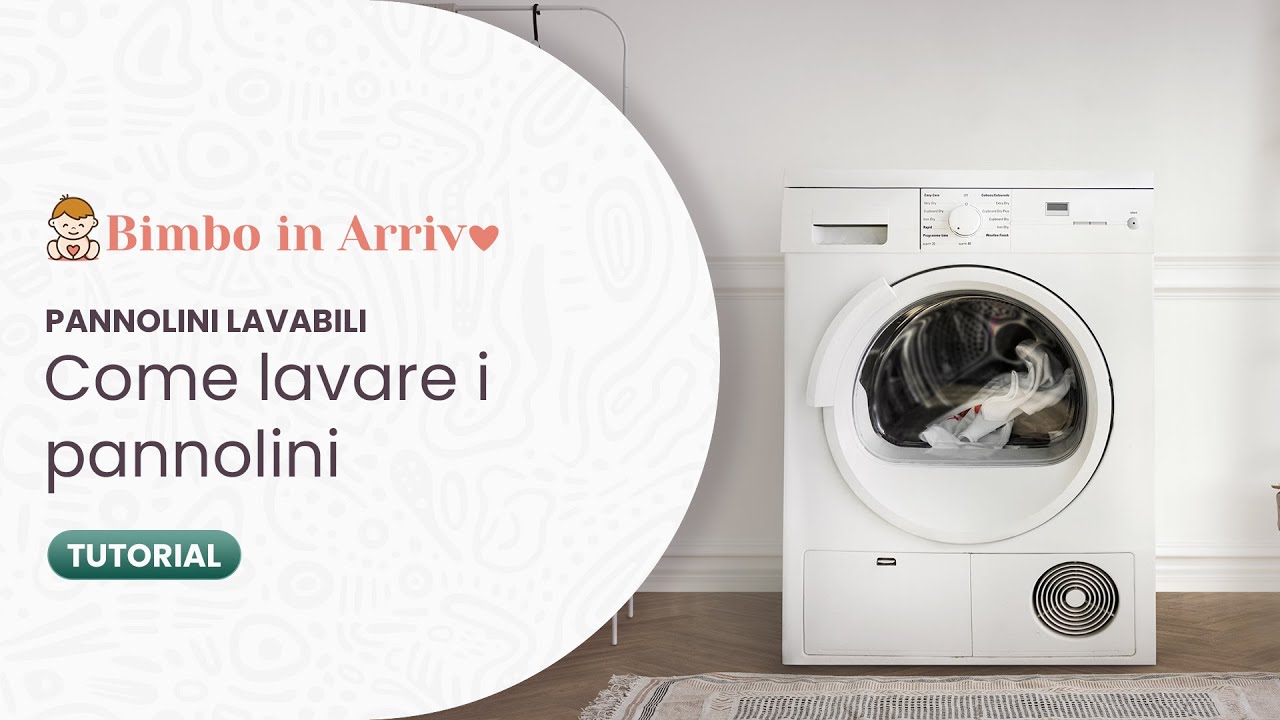 Come si lavano i pannolini lavabili? #pannolinilavabili  #tutorial