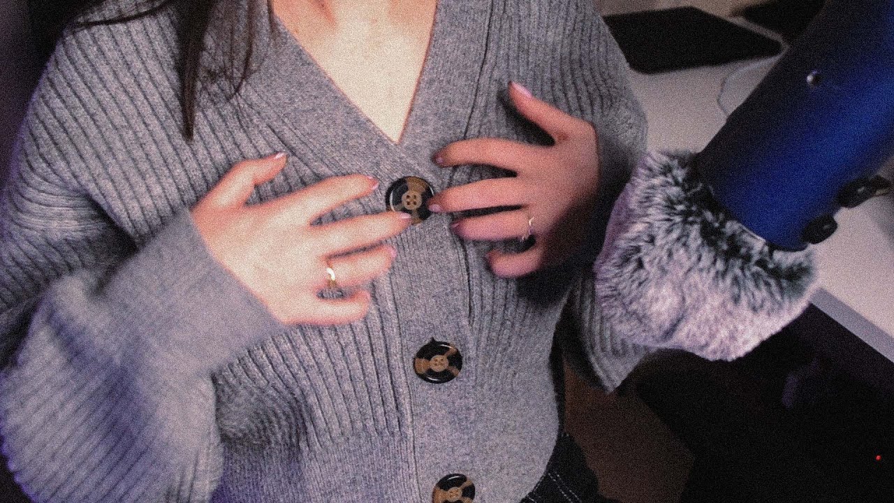 ASMR Scratching Fabric Sweater | No Talking