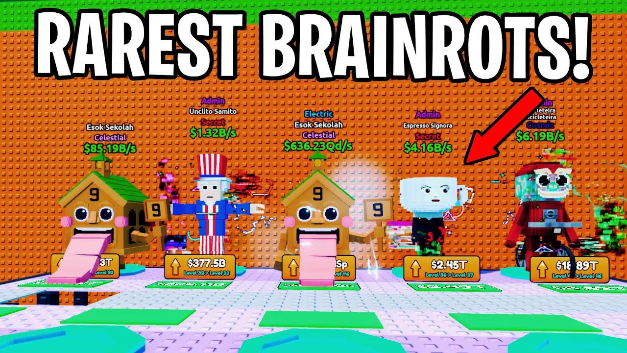 I Got The BEST Brainrots During Admin Abuse In Escape Tsunami For Brainrots!