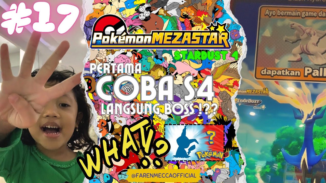 First Time Main MEZASTAR S4 Langsung Ketemu Boss!?? | Pokemon Mezastar Stardust 4