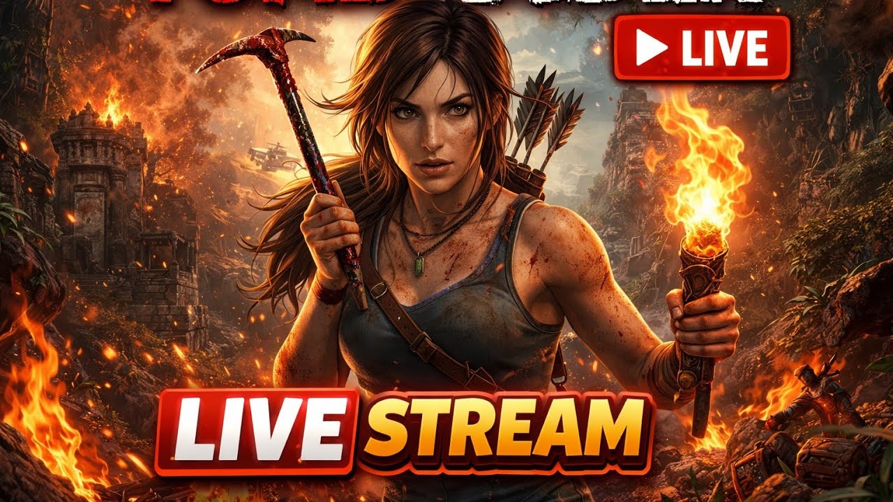 LIVE 🔴 Tomb Rider Part -1