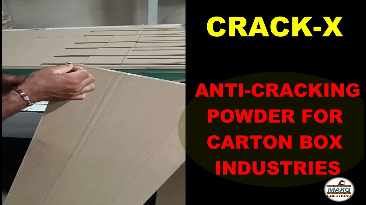 Gum powder Making | Crack X | Automatic Corrugation Gum Making | Anti Cracking Gum Powder #gum