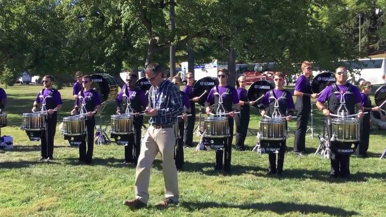 WCU Drumline - Collegiate Marching Band Festival 2016
