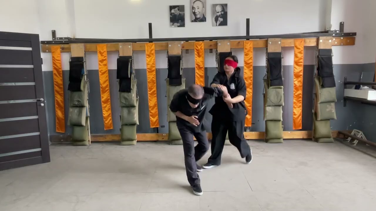 Armenian Wing Tsun 2 Closed Eyes Chi Sao (Marianna Ohanyan) 