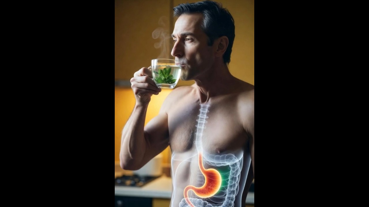Peppermint Tea After Dinner | Gas Relief Bloating Control Digestive Calm  