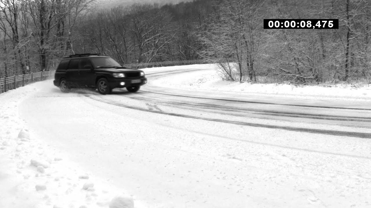 Subaru Forester S turbo mountain drift