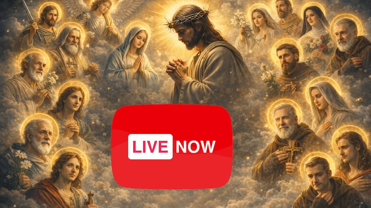 LIVE Prière du soir à Saint Joseph pour une bonne mort et la paix de la famille 10/1