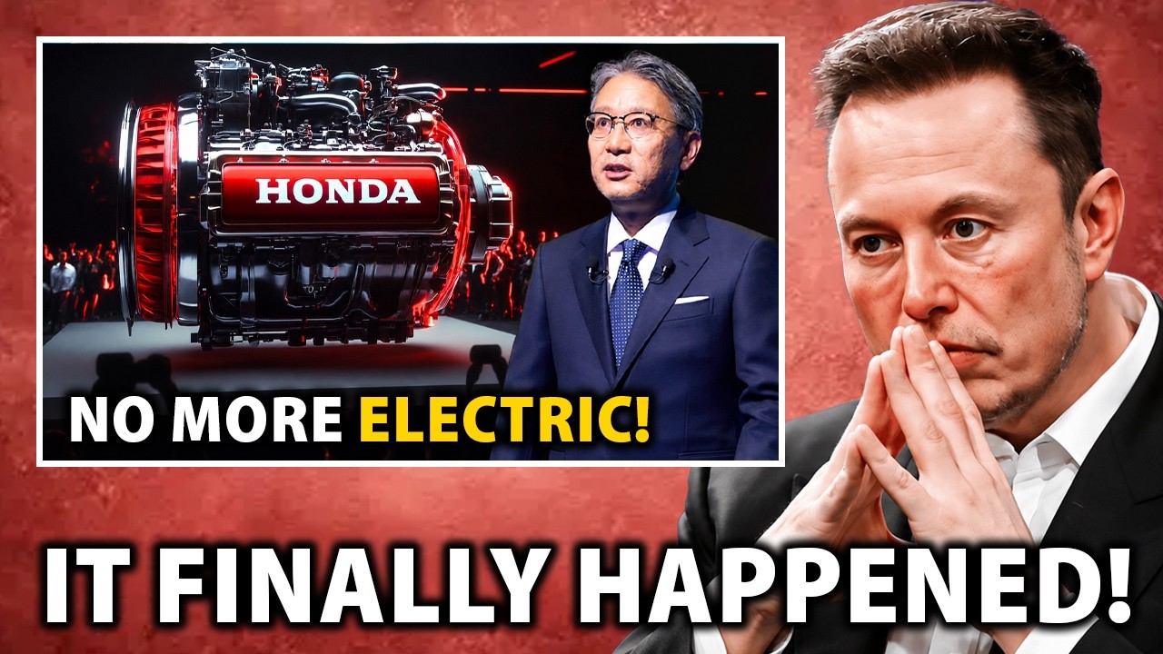 Honda CEO Just Dropped a Bombshell With NEW Engine That Will Destroy The Entire EV Industry!