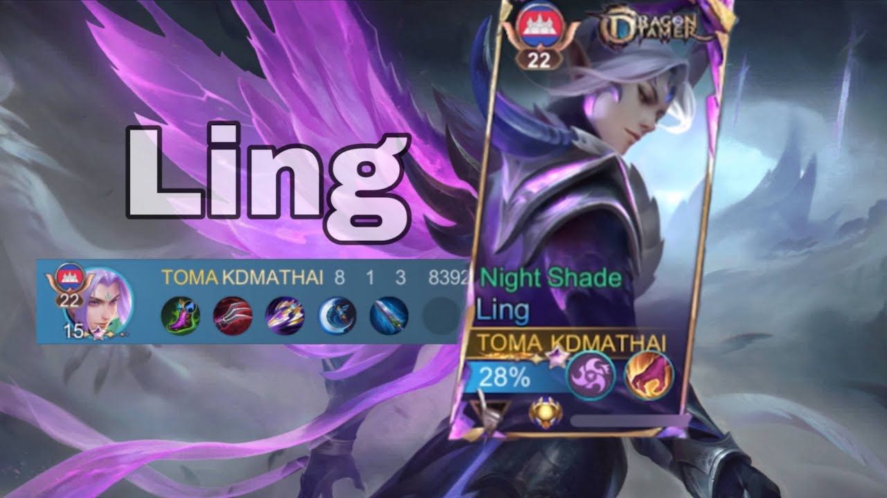 Ep12 Ling Legendary Kill Gameplay (Mobile Legends Bang Bang)
