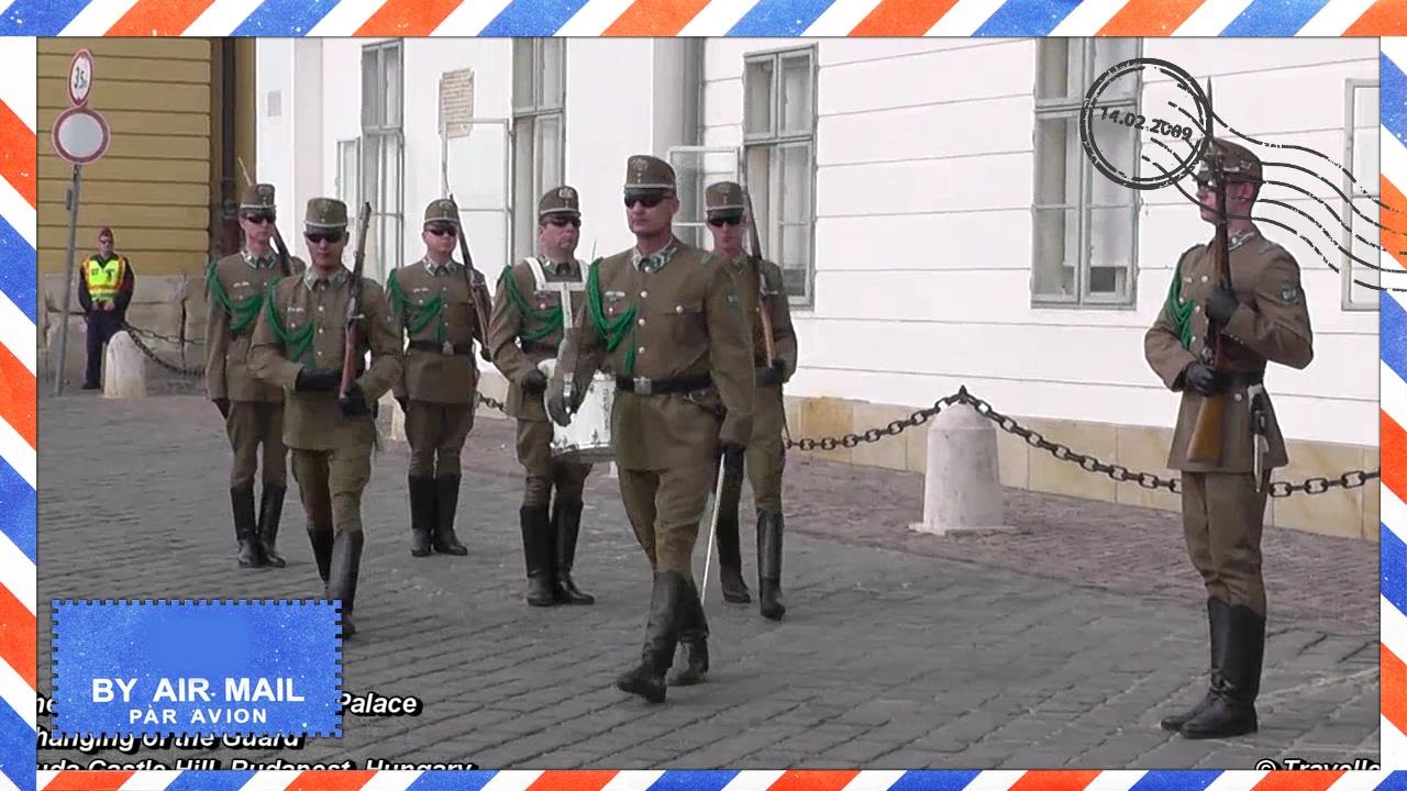 BUDAPEST - Changing of the Guard at the President Palace - Budapest Attractions