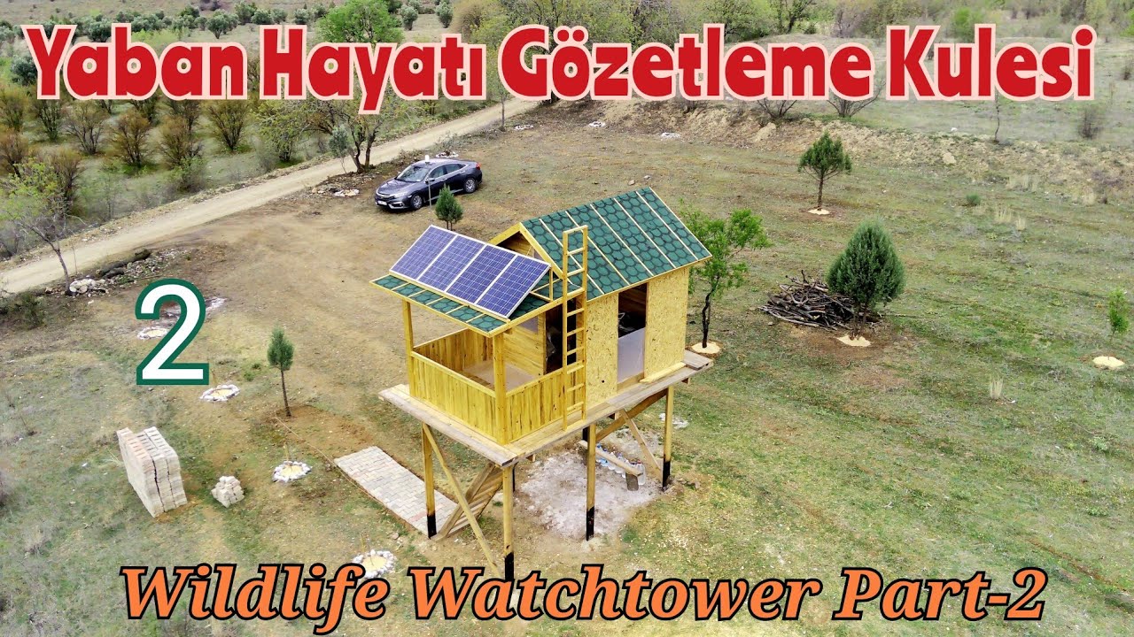 Yaban Hayatı Gözetleme Kulesi Part-2  Wildlife Watchtower
