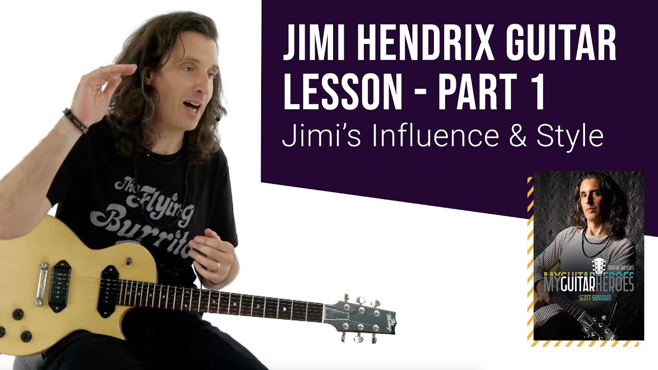 🎸 Jimi Hendrix Guitar Lesson - Part 1: Influence & Style - Scott Sharrard