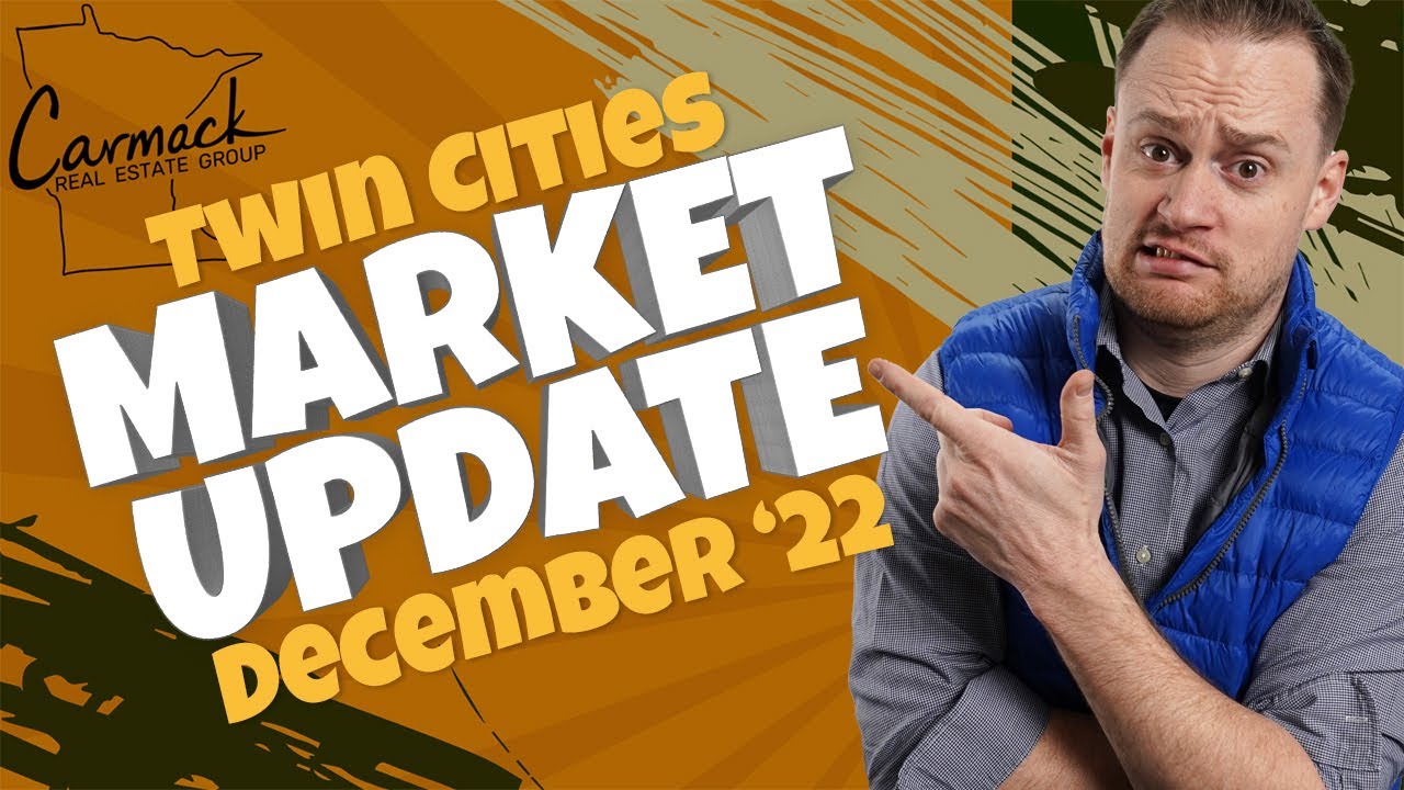 📊 DEC 2022 Minnesota Real Estate Market Update - Joe Carmack, Realtor