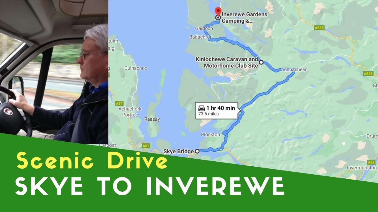 Scenic Drive Skye to Inverewe 2018