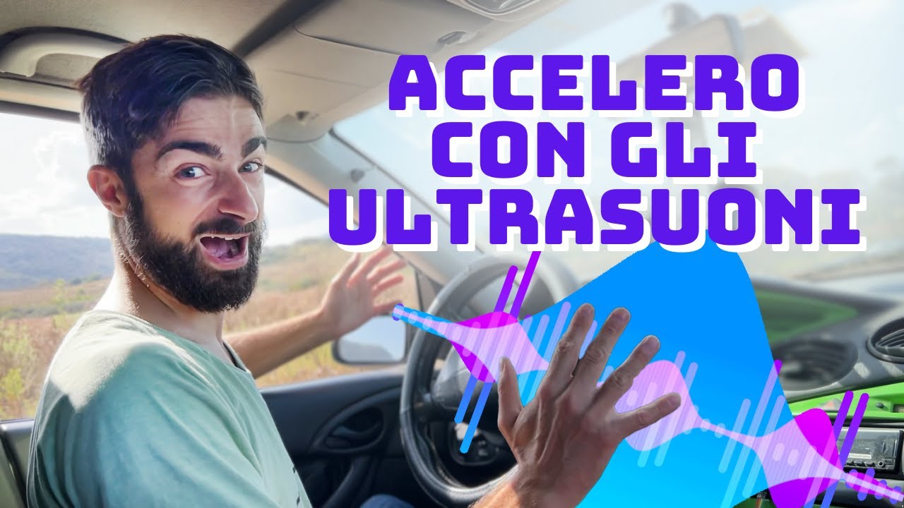 Creo un ACCELERATORE a ULTRASUONI per la mia macchina! Programmazione Arduino tutorial italiano