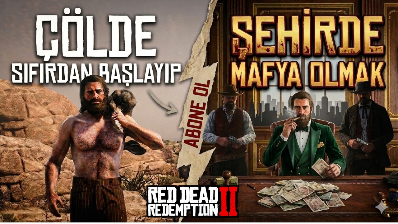 ÇÖLDE TEK BAŞINA | BÖLÜM 4 | RED DEAD REDEMPTİON 2 | TÜRKÇE
