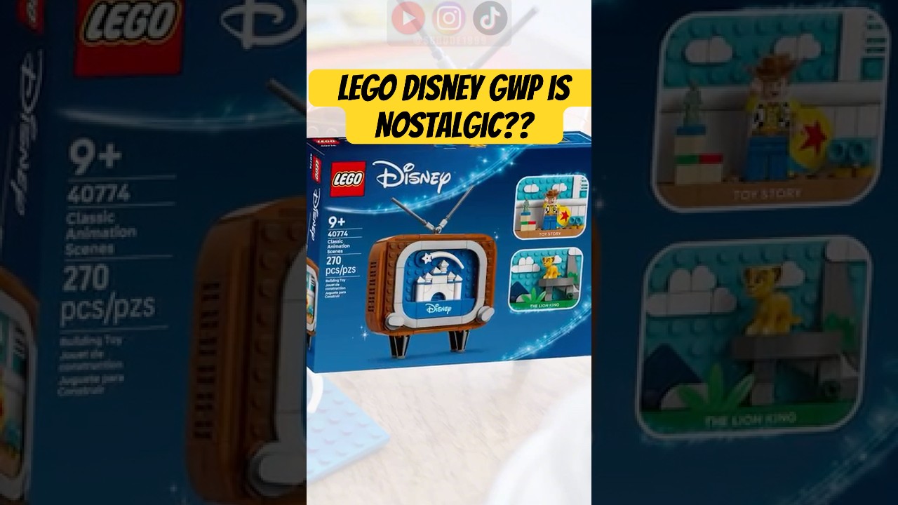Это LEGO Disney GWP Nostalgic?