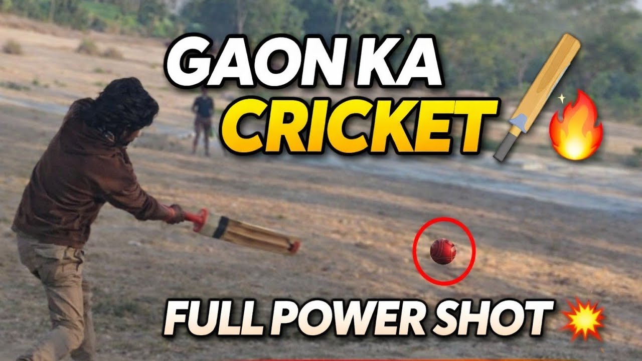 Aaj dosto ke sath cricket khelne gya 🤗