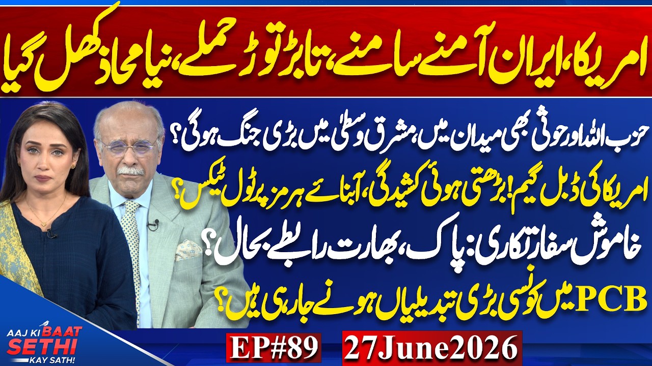US-Iran Confrontation: New Normal?Track-II or Backchannel?Departmental Cricket Returns? Najam Sethi