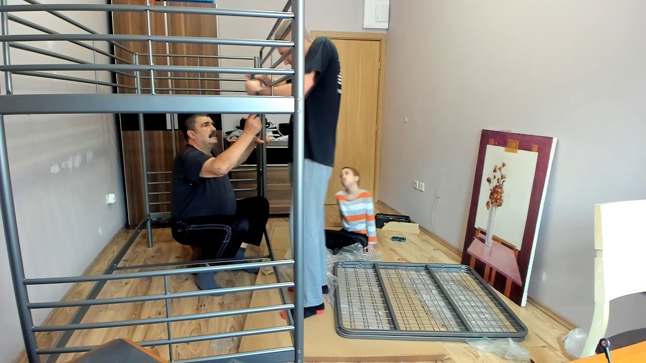 IKEA SVARTA Bunk Bed Timelapse
