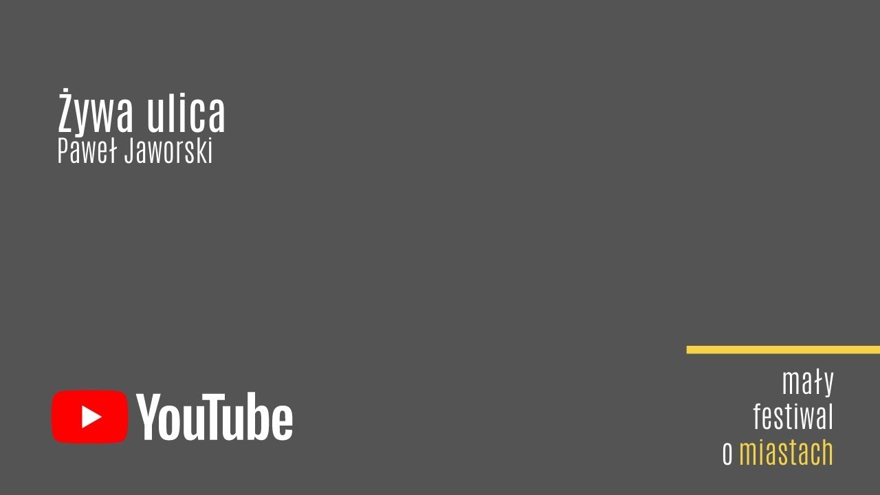 Żywa Ulica - Paweł Jaworski