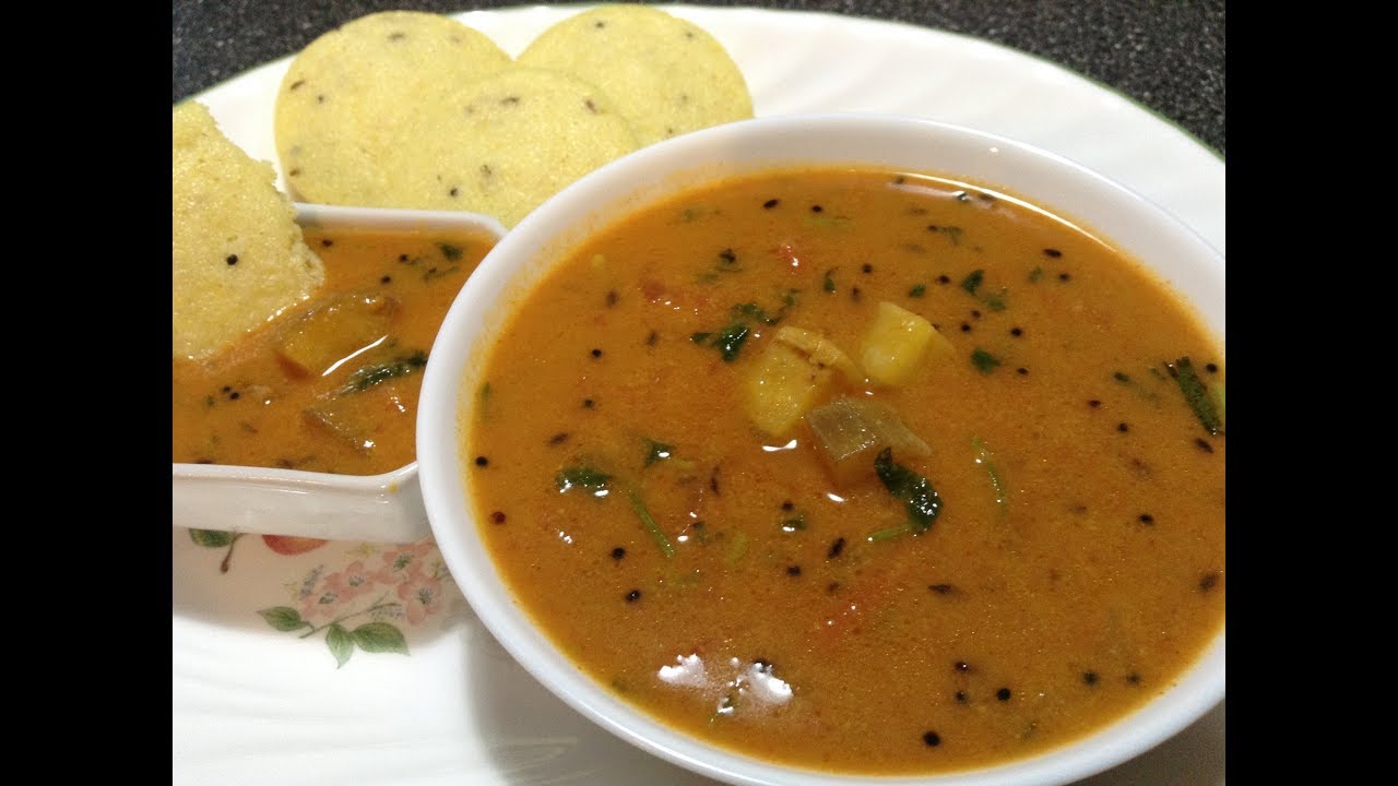 Quick and Easy Microwave Sambar