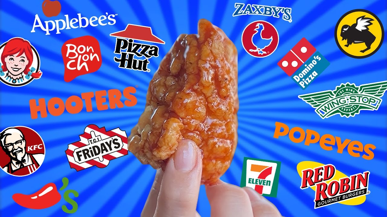 Ranking EVERY Boneless Wing Best To Worst!! // Part 1