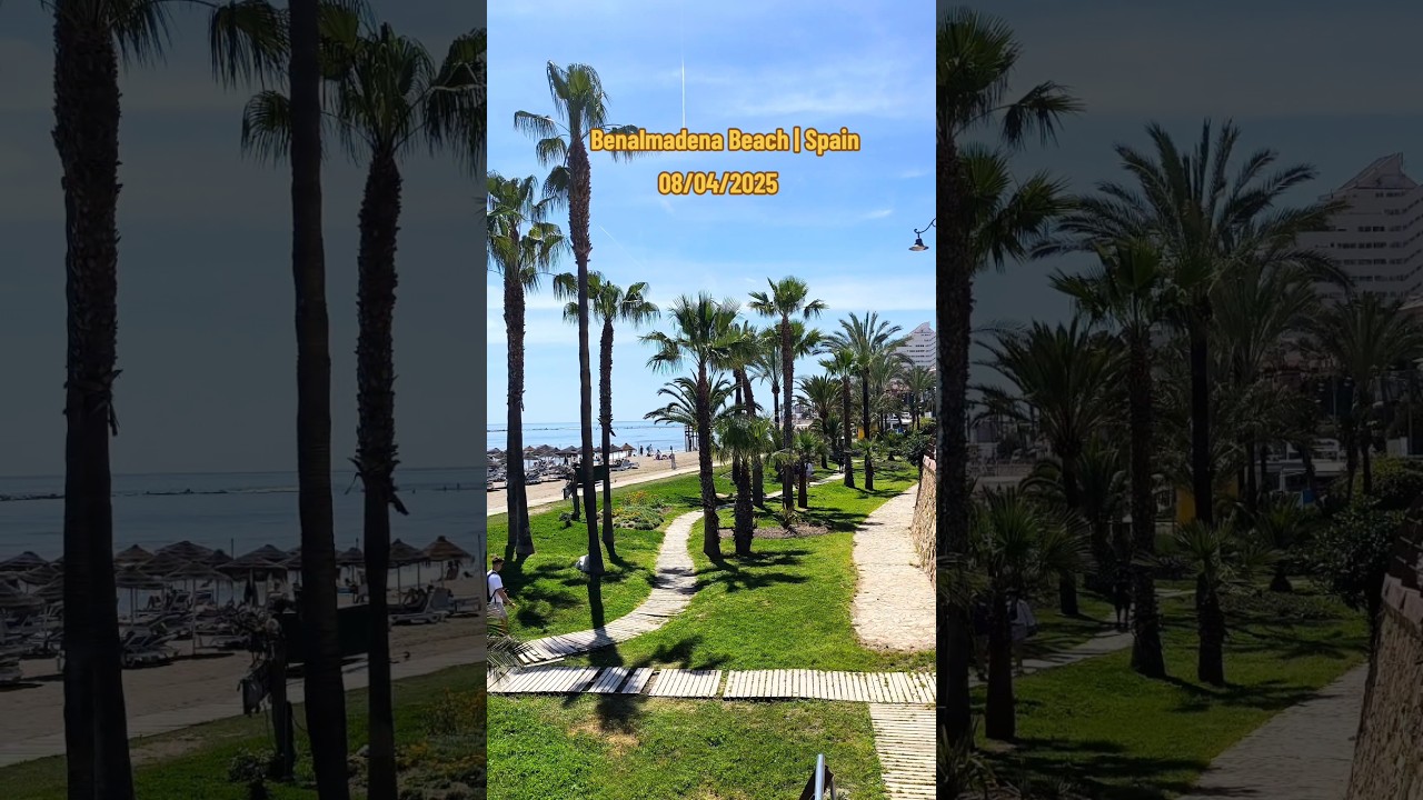 Benalmadena Beach | 8th April 2025 | amazing spot | Malaga | Spain