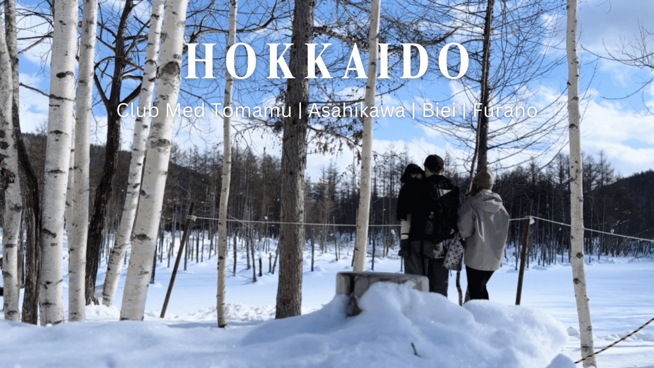 Hokkaido Winter Travel Vlog: 4 Days at Club Med Tomamu + Asahiyama Zoo, Blue Pond & Shikisai no Oka