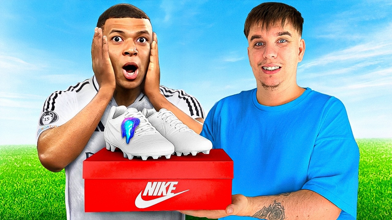 Creé unas Botas Personalizadas para Kylian Mbappé