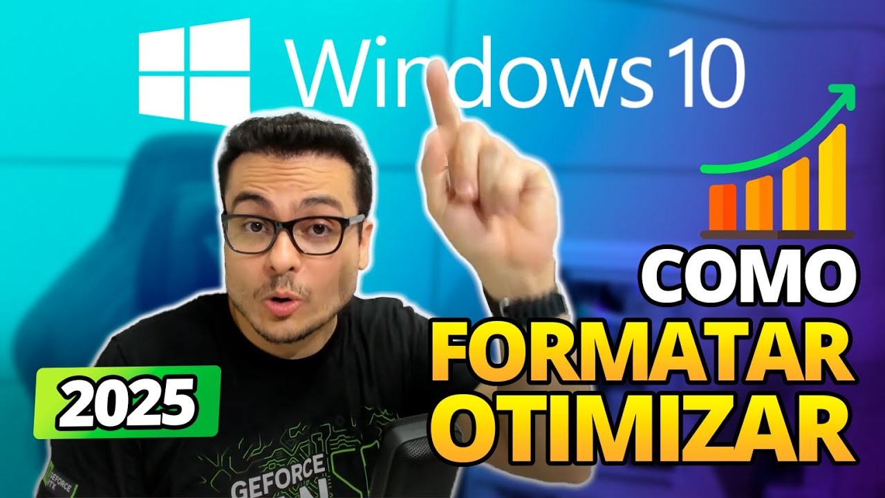 QUAL WINDOWS USAR EM 2025 - 10 OU 11 - TUTORIAL FORMATANDO E OTIMIZANDO O WINDOWS 10