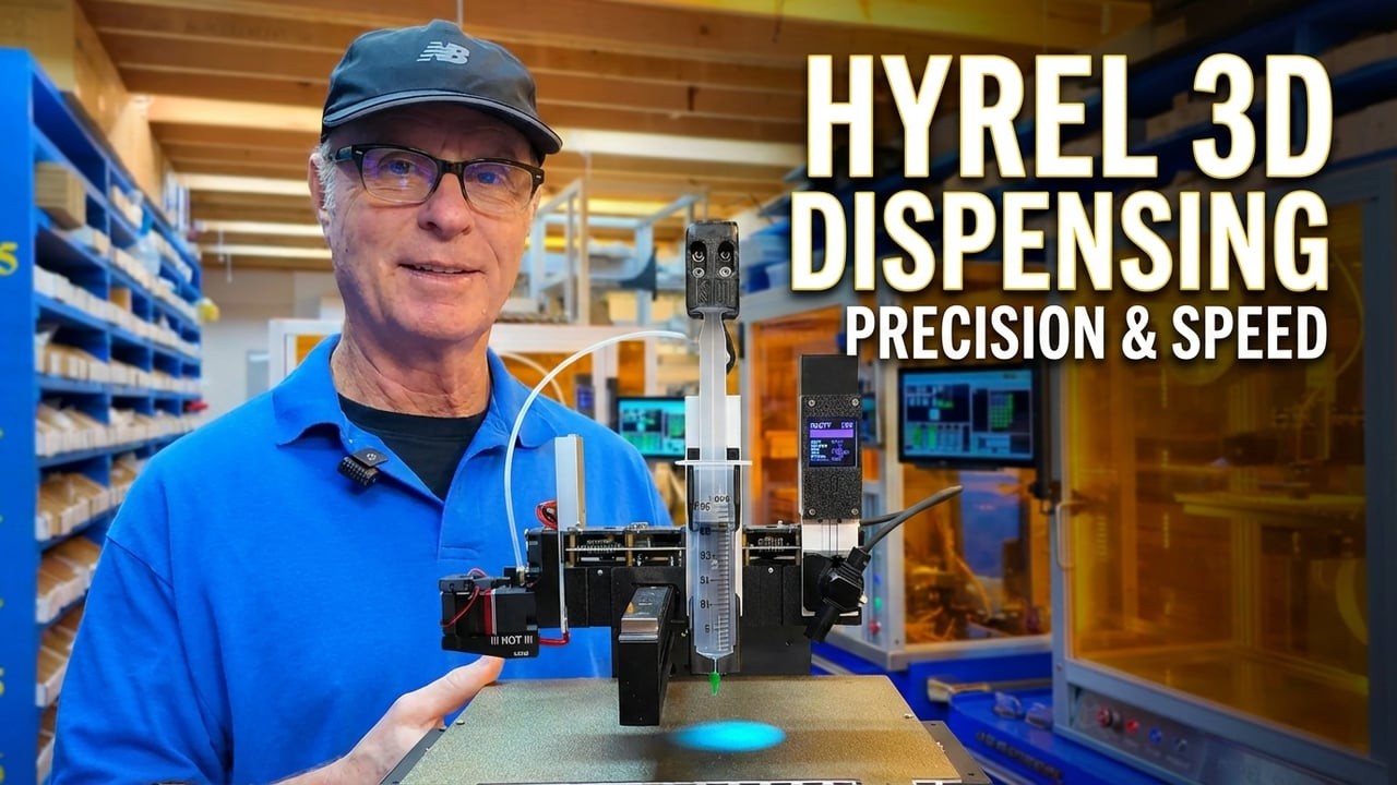 An overview of Hyrel 3D's 5 watt UV pens for crosslinking photoinitiation operations.