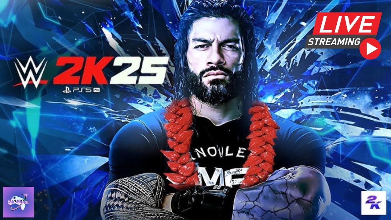 LIVE NOW 🔥 WWE 2K25 | Dream Matches & Crazy Finishers! 🤯💥