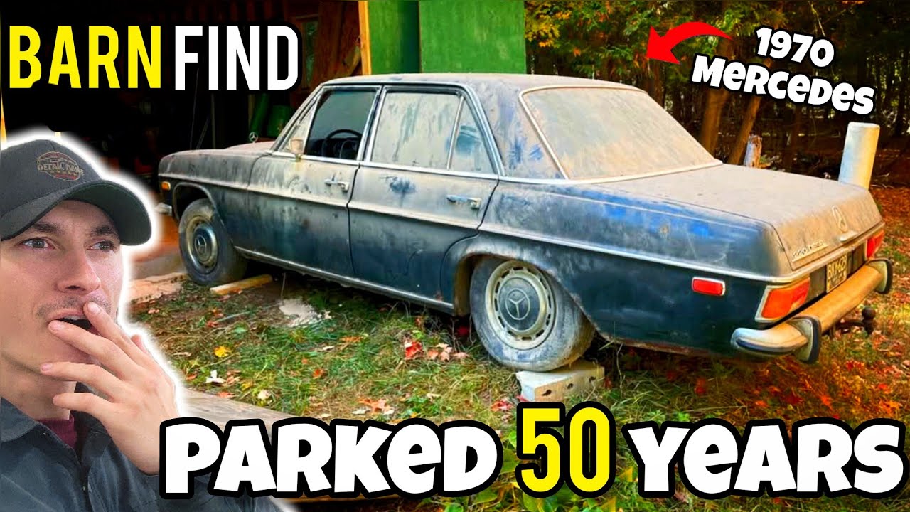 I Bought a Abandoned Mercedes with 18,000 Miles & Detailed It NEW