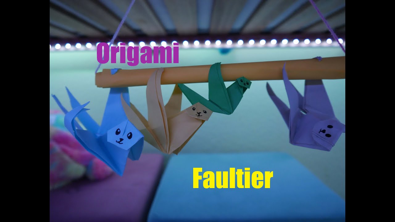 Faultier Origami - Easy