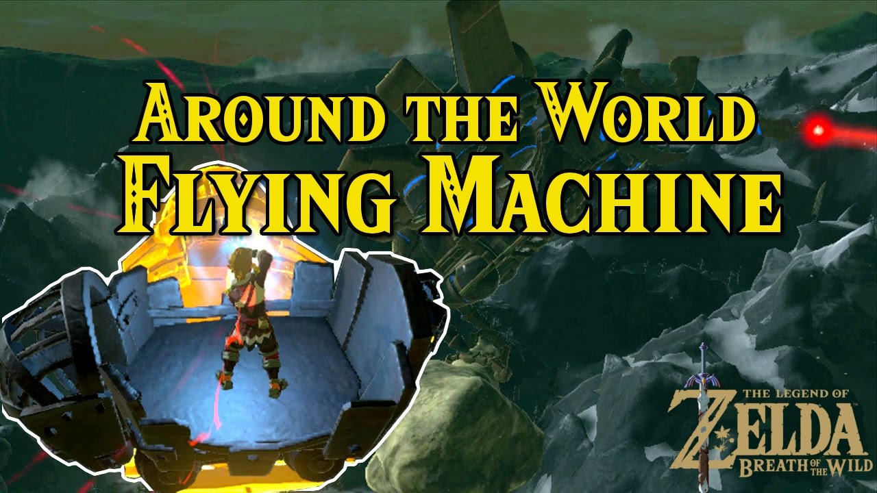 [Zelda Breath of the Wild] Flying Around the World!