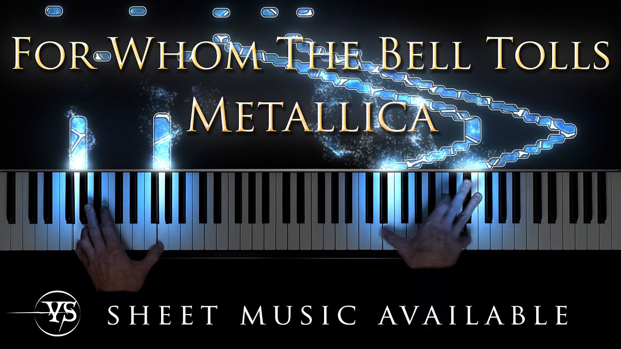 Metallica - For Whom The Bell Tolls - Advanced Piano Cover (Arr. Yannick Streibert)