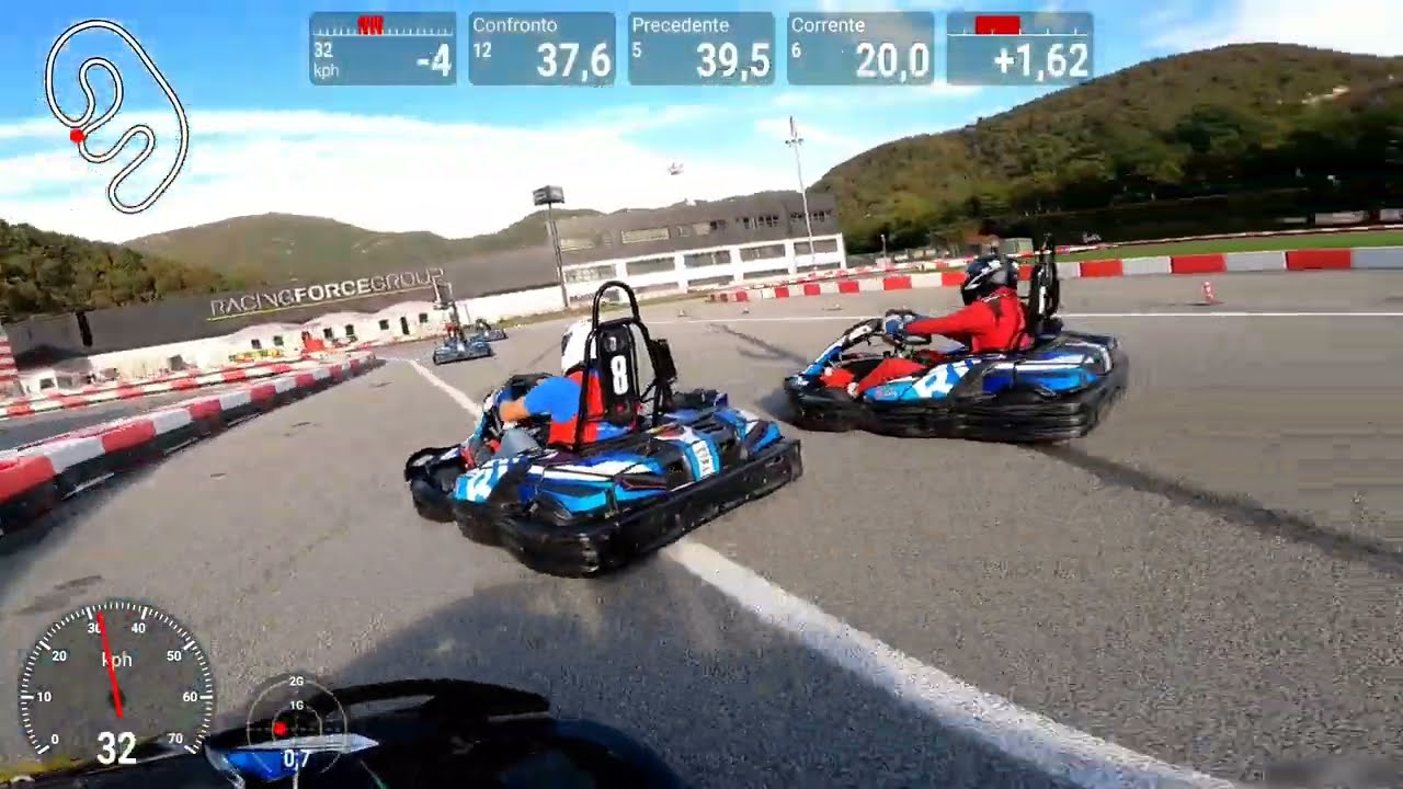 Prima volta alla Pista Kart OMP PG Corse Ronco Scrivia. Turno 1 di 2