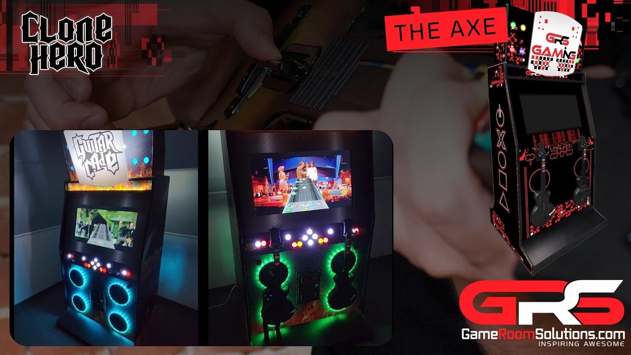 GRS Clone Hero Arcade Cabinet - The AXE