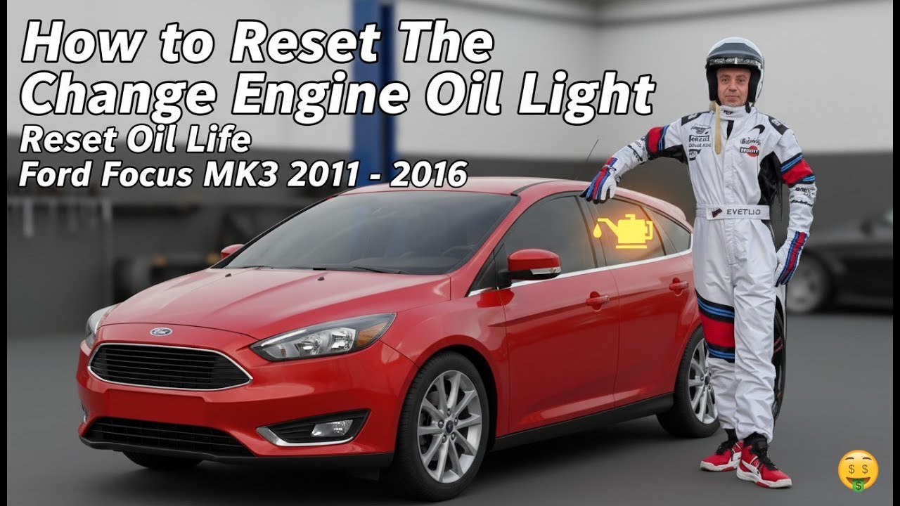 EASY Ford Focus Oil Life Reset Procedure (MK3 / 3rd Gen 2011-2016)