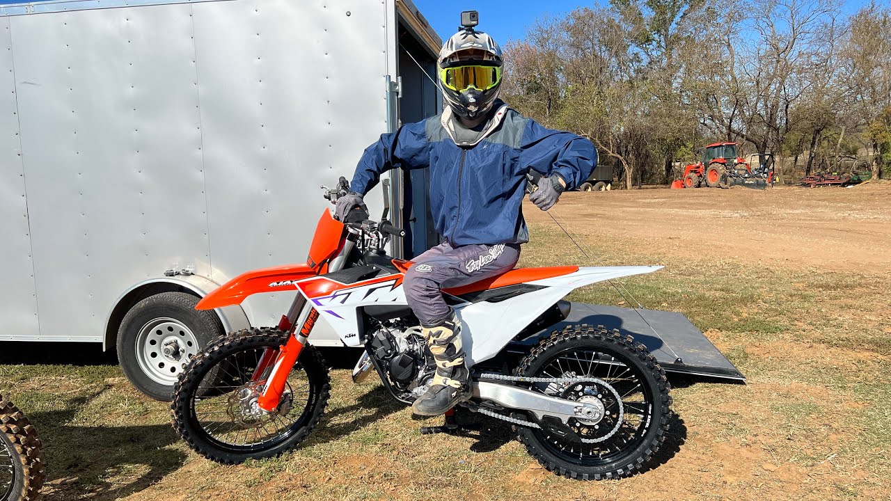 My New 2023 KTM 125 SX! + first ride!