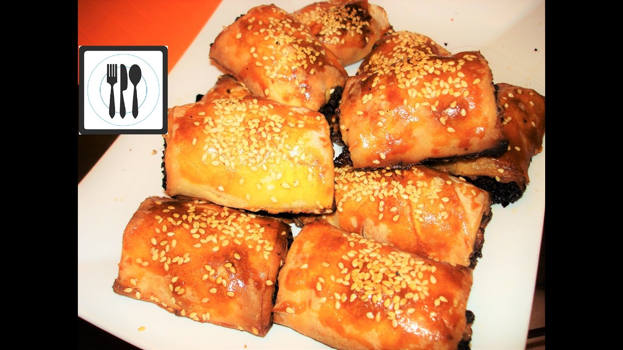 Самый вкусный Турецкий бёрек с мясом. Пироги из Юфки. Видеорецепт/Kiymali rulo borek tarifi