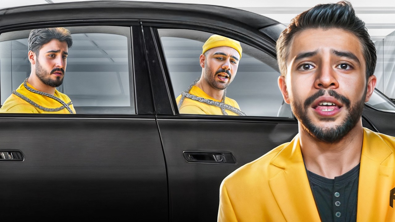 چالش بازی زرد قسمت چهارم | زندان ماشین !! 🚗😈