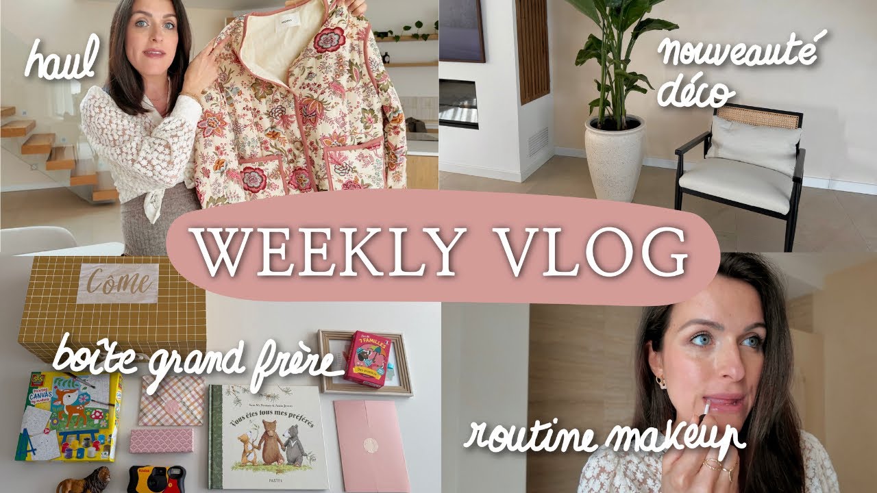 C’est la dernière ! Rdv bébé, routine maquillage, boîte grand frère..