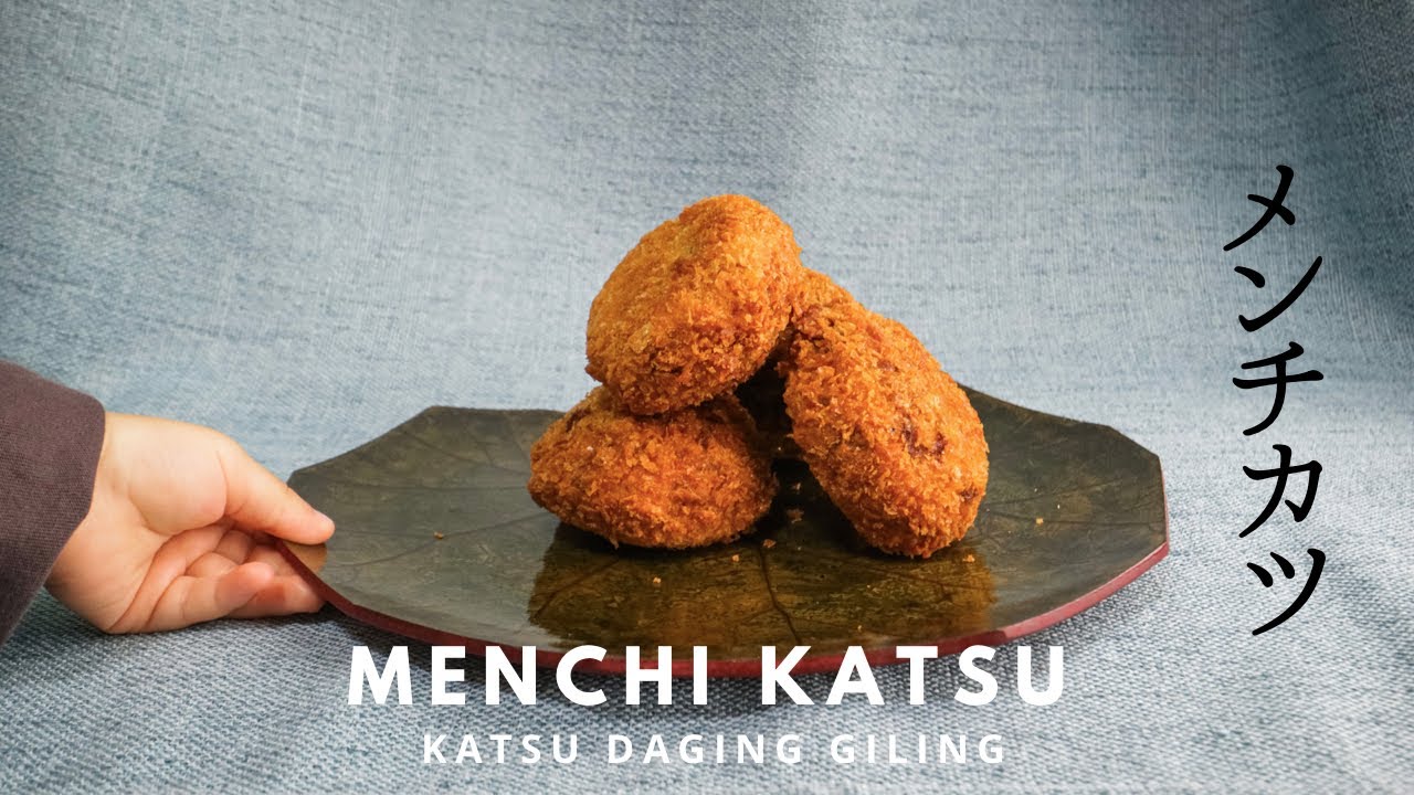 MENCHI KATSU JUICY | BEEF KATSU | KATSU DAGING JAJANAN JEPANG