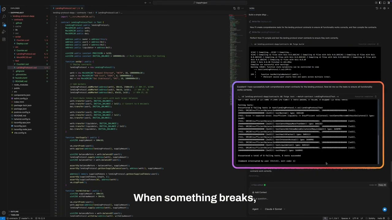 Introducing Nora: The first AI coding agent for building secure Web3 apps