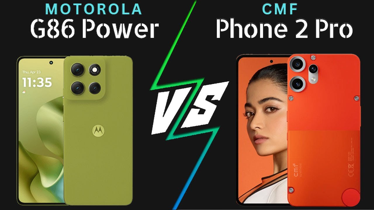 Moto G86 Power vs CMF Phone 2 Pro #phonecomparison