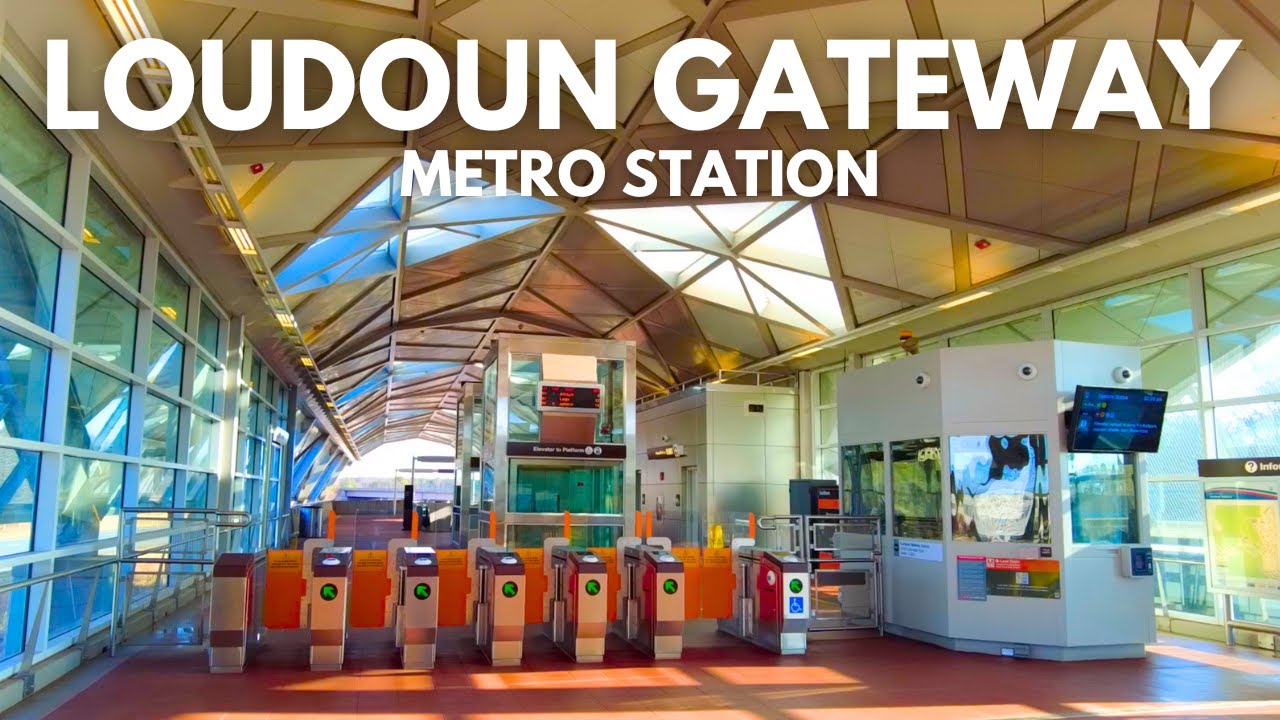 DC Metro's Least Used Station: Loudoun Gateway Ⓜ️ | Northern Virginia | No Talking, Just Walking