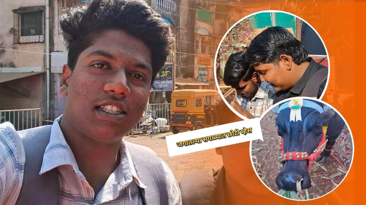 मी आज मित्रांसोबत गेलो कृषी महोत्सव ला 🥰 || जगातल्या सगळ्यात छोटी म्हैस ||