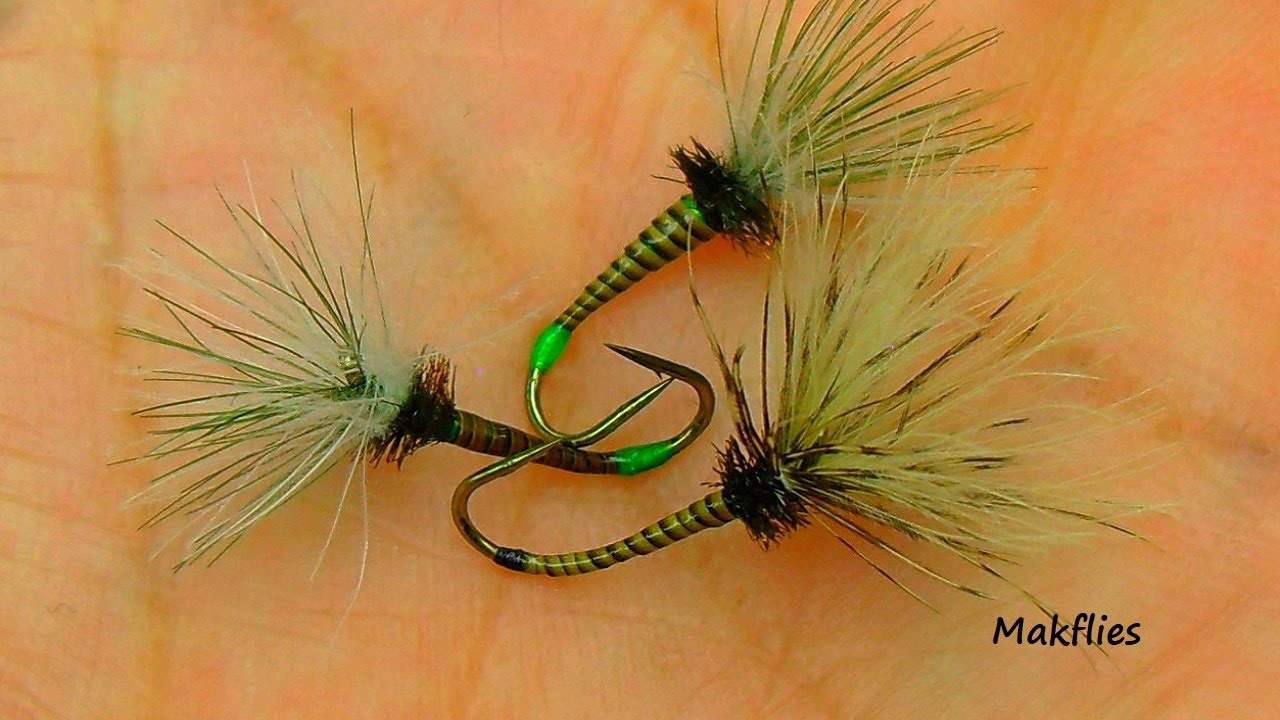 Fly Tying a CDC / Quill Tenkara Fly by Mak 🔥🔥
